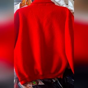 Red sweater